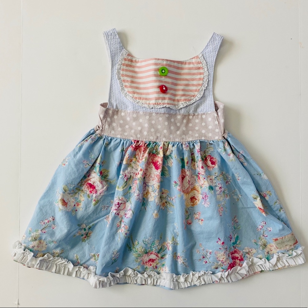 Boutique floral pinafore
